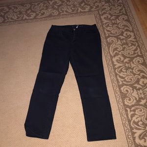 Black jeans, straight leg